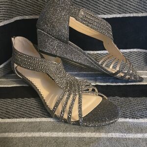 Elegant Glittery Women's Sandals